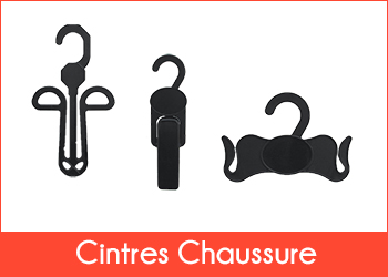 SHTKUYING Lot De 3 Cintre Magique Porte-Cintres,Cintre Gain De Place Pliable-Cintre Plastique